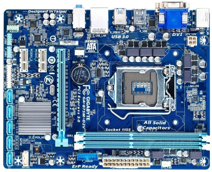Základní deska Gigabyte GA-B75M-D2V B75M-D2V