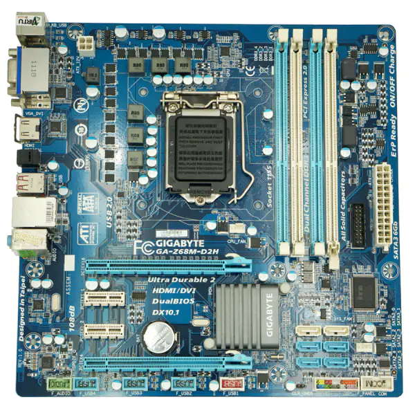 Základní deska Gigabyte GA-Z68M-D2H Z68M-D2H LGA1155 Micro-ATX