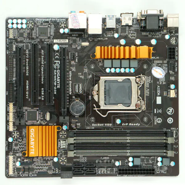 Gigabyte GA-H97M-D3H H97M-D3H Základní deska LGA1150 Micro-ATX