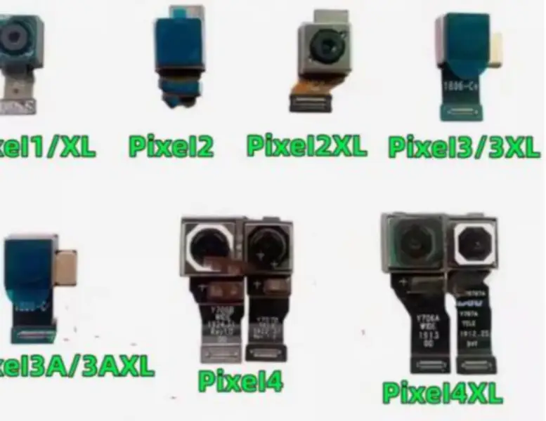 Přední a zadní fotoaparát pro Google pixel 3 /3xl/4a/4/4xl/5/5a/6/6a/3a/2/2xl