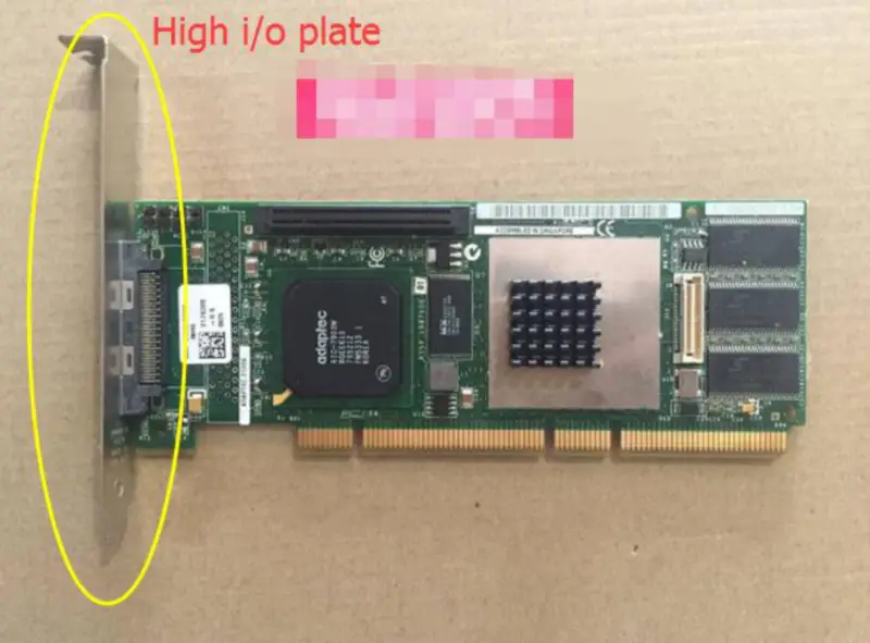 ADAPTEC ASR-2120S/64MB 320MB SCSI RAID karta pro ADAPTEC
