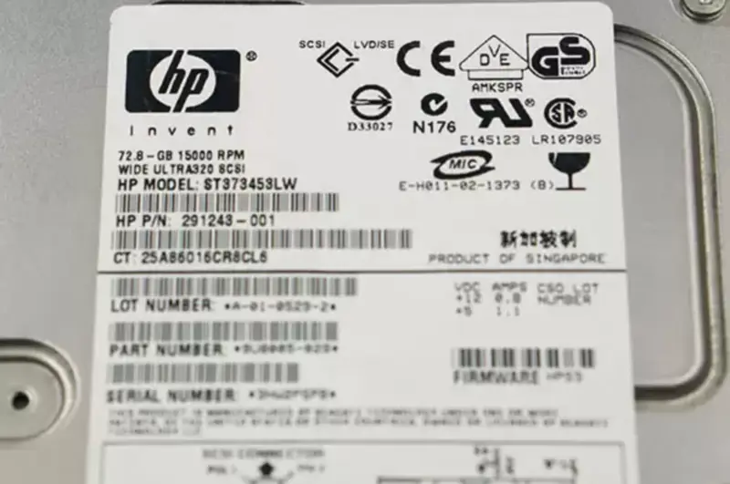 Pracovní stanice 73GB 15K U320 68pin SCSI ST373453LW ST373454LW ST373455LW dobře otestovaná funkční průmyslová základní deska