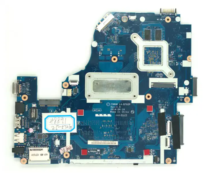 Základní deska Acer NBMQ011001 E5-572G Z5WAW LA-B702P Grafická karta GT840M